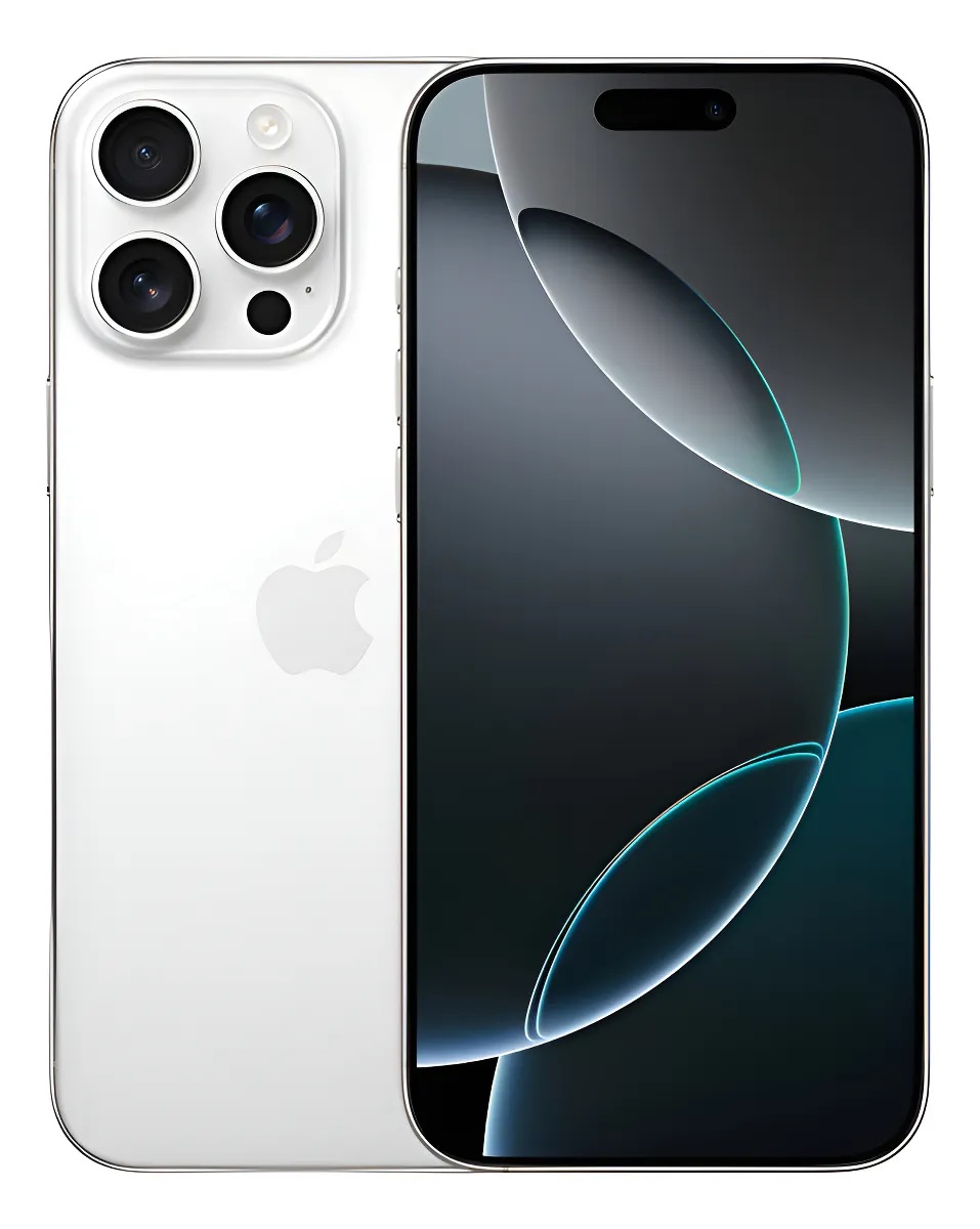 Apple iPhone 16 Pro Max (1 TB) - Titânio branco - Distribuidor Autorizado