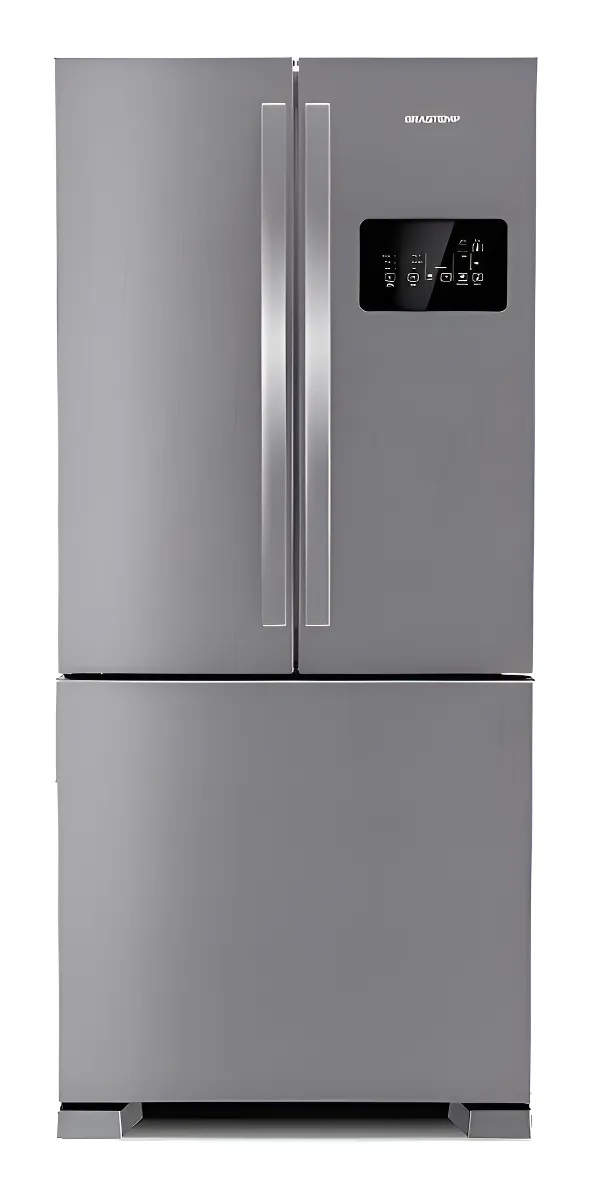 Geladeira Frost Free Side Inverse Inox Bro85ak Brastemp